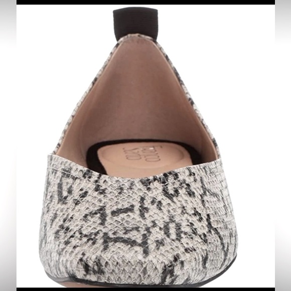 NTW FRANCO SARTO WOMENS AILEE FLAT - SNAKE - Picture 2 of 3